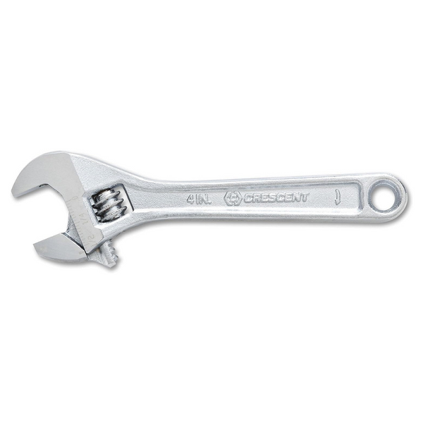 Crescent Brand AC210BK 10" Chrome Finish Adjustable Wrench