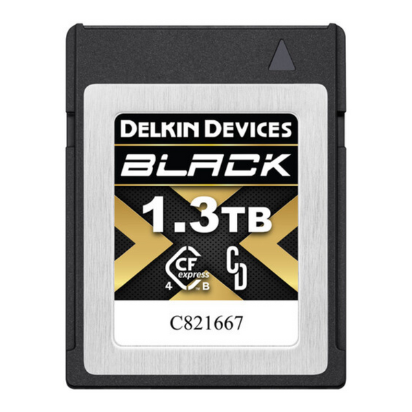 Delkin Devices 1.3TB BLACK 4.0 Cfexpress Type B Memory Card