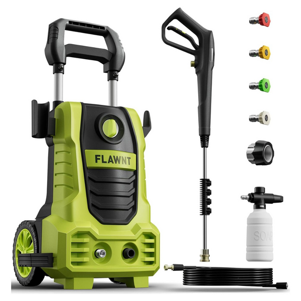 Flawnt 26 FT Hose Pressure Cleaner 2030 PSI Electric Pressure Washer