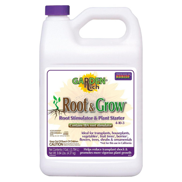 Garden Rich Root & Grow Root Stimulator & Plant Starter, 128 oz