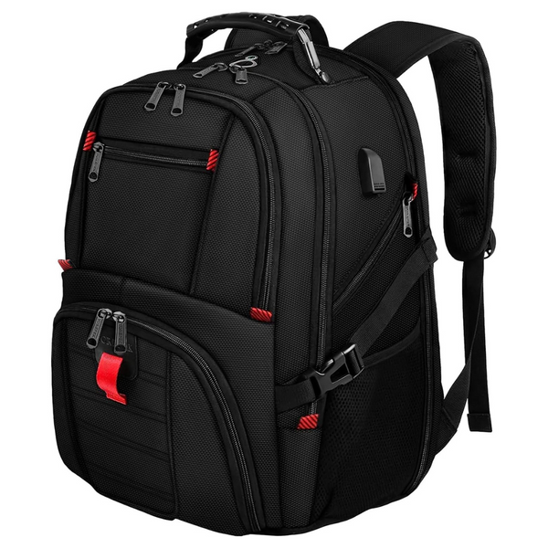 Yorepek RS-A1 Travel 17" Laptop Backpack With USB Charging Port