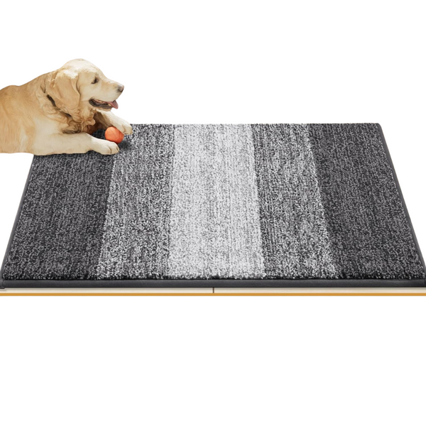 Smiry Low-Profile Entryway Mat for Muddy Paws