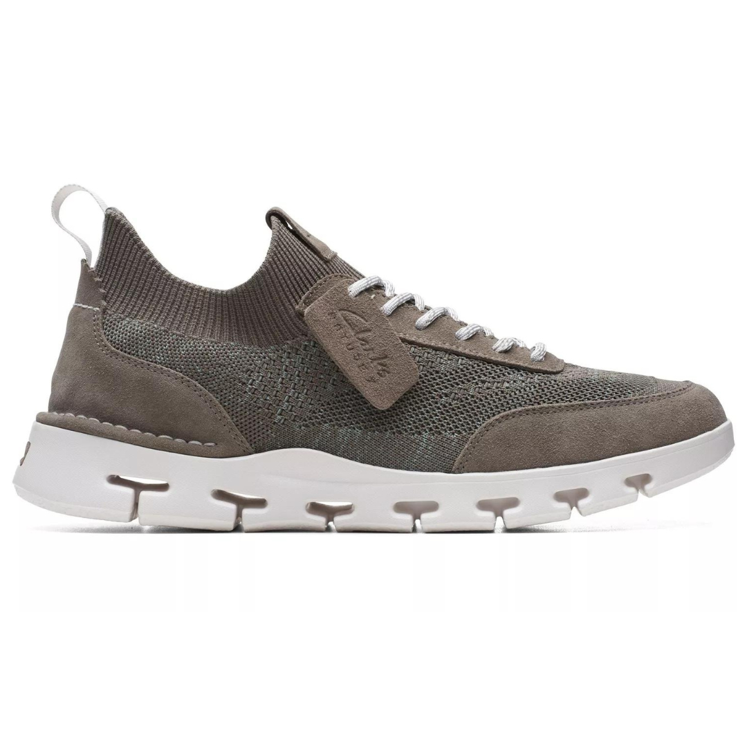 Clarks Men's Nature X Go Grey Active Sneaker Shoes