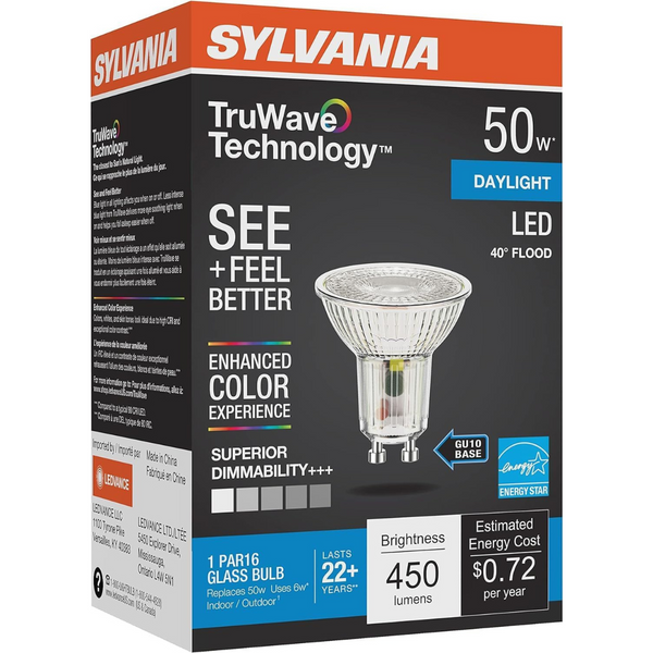 Sylvania LED TruWave Natural Series PAR16 Light Bulb