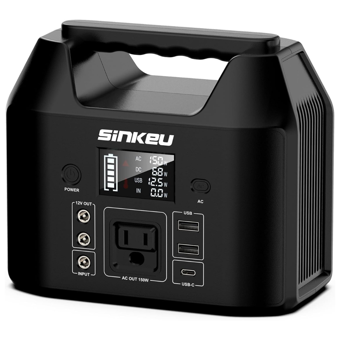 SinKeu E150 Portable 150W LiFePO4 Generator