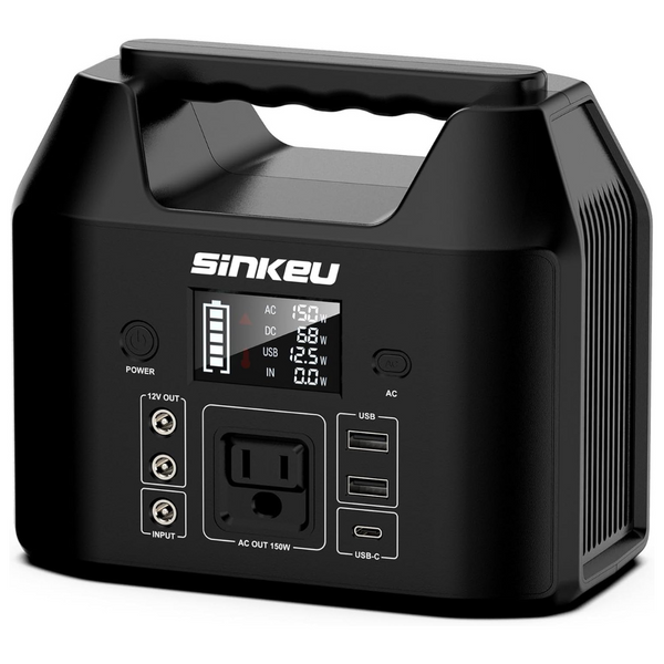 SinKeu E150 Portable 150W LiFePO4 Generator