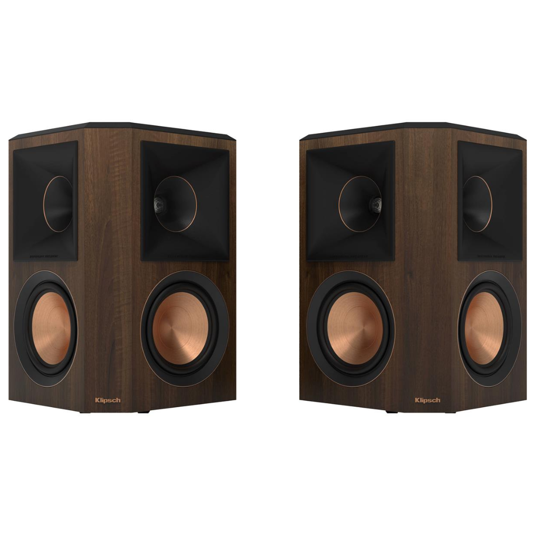 Klipsch Reference Premiere RP-502S II Surround Sound Speakers (Pair, Walnut)