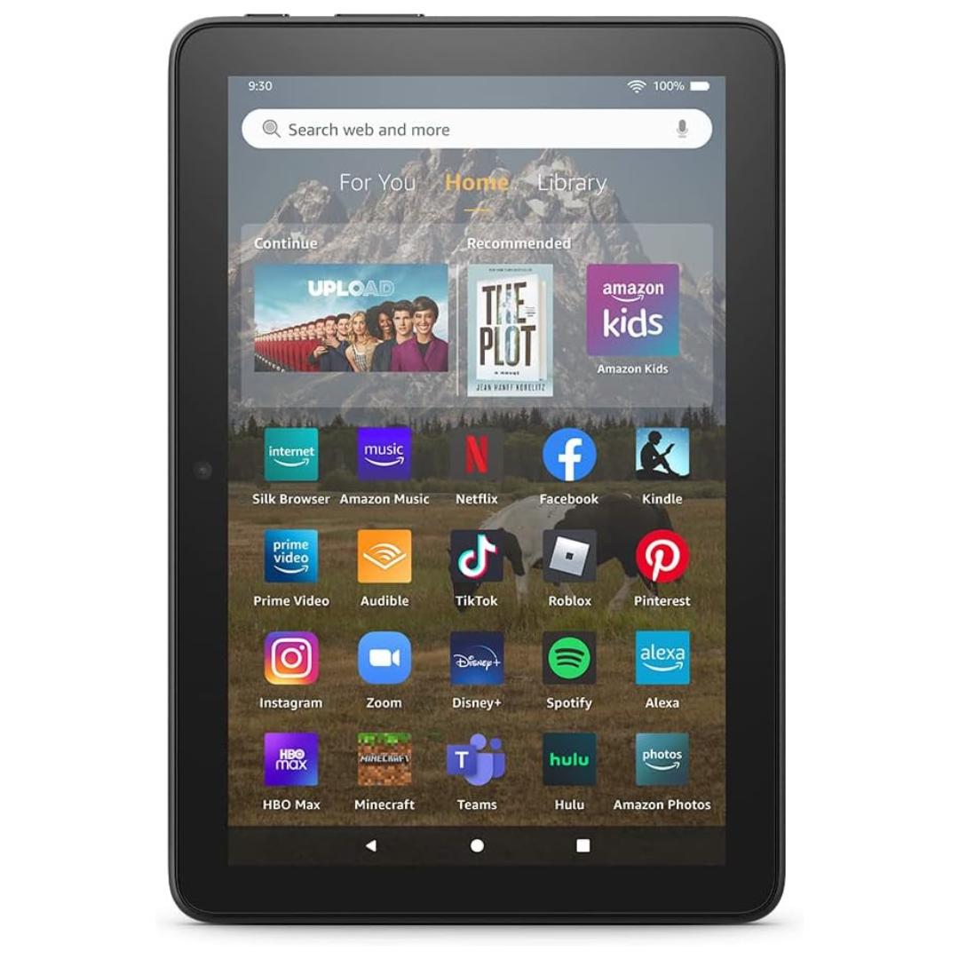 Amazon Fire HD 8″ HD Tablet, 64 GB, 30% Faster Processor