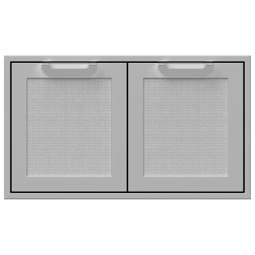 Hestan 36" Stainless Steel Wide Sealed Pantry Double Storage Door