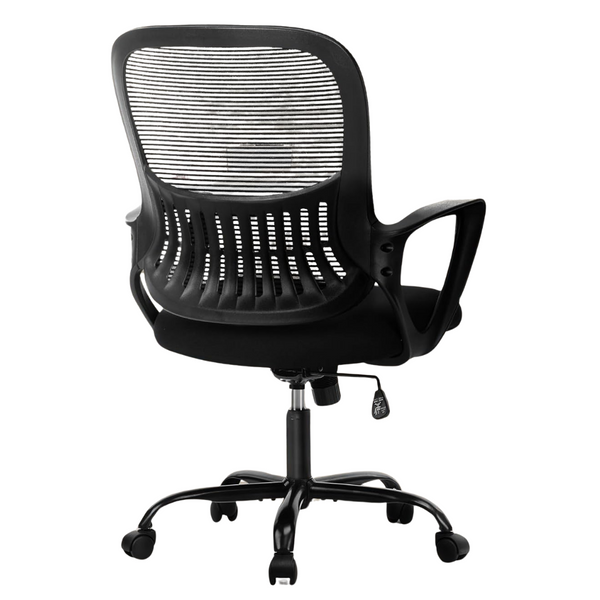 Sweetcrispy Ergonomic Mid-Back Mesh Rolling Work Swivel Chairs