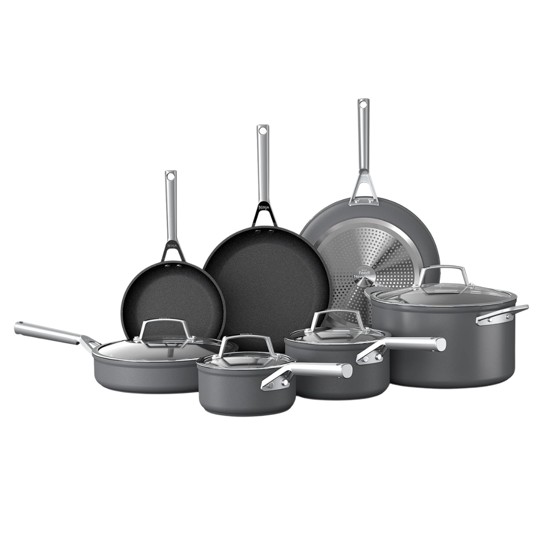 Ninja C39800 Foodi NeverStick 12-Piece Cookware Set