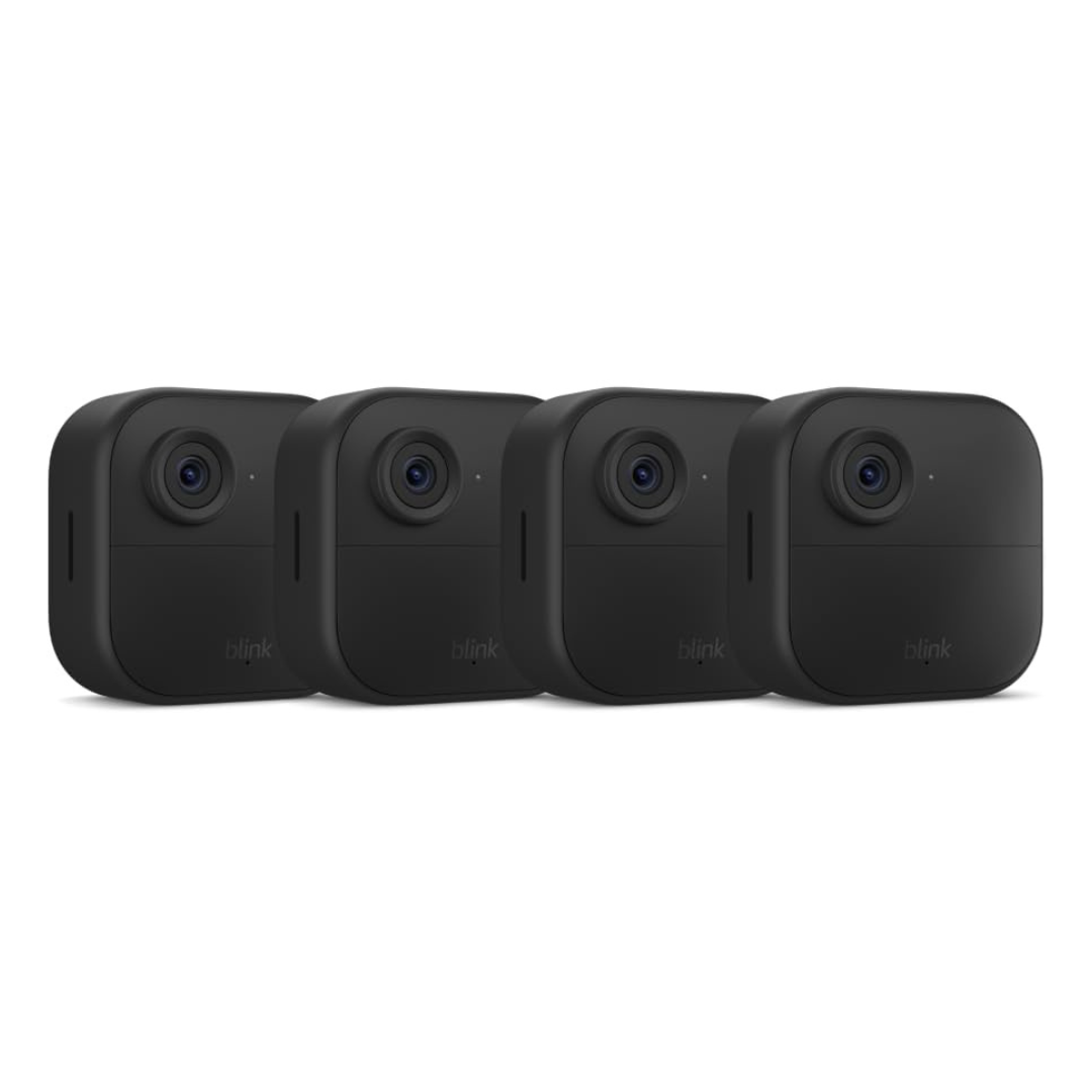 4-Pack Blink Outdoor 4 Wire-Free Smart Security Camera System (4th Gen)