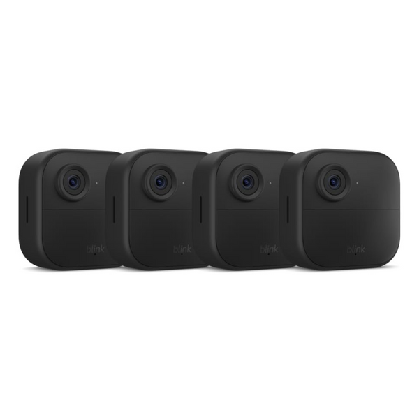 4-Pack Blink Outdoor 4 Wire-Free Smart Security Camera System (4th Gen)