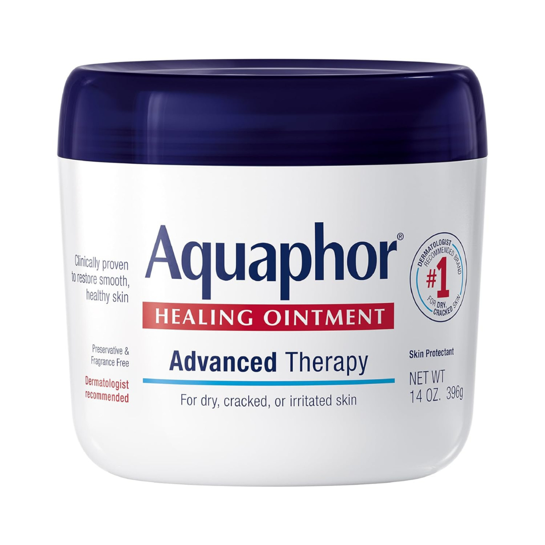 2 Count 14-Oz Aquaphor Healing Ointment Advanced Therapy Skin Protectant & Moisturizer