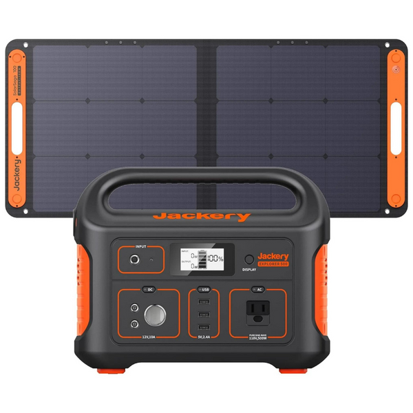 Jackery 518Wh Mobile Lithium Battery Pack Outdoor Solar Generator