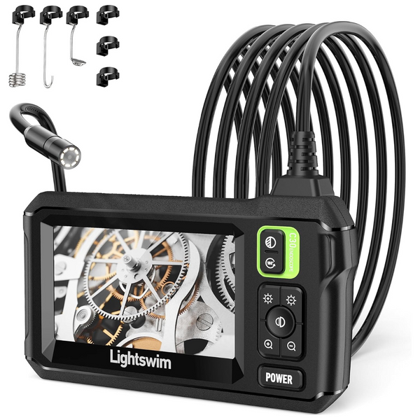 Lightswim 4.3" Waterproof Industrial Endoscope Inspection Camera