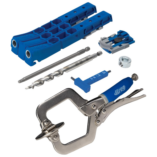 Kreg Pocket-Hole Jig 320 & KHC-MICRO Hand Clamp (KPHJ320-22)