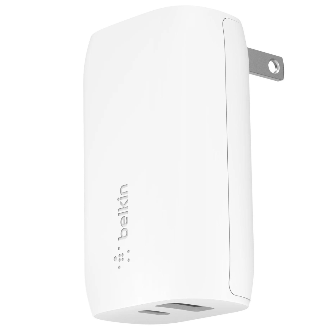 Belkin Boostcharge Dual USB A + USB C Wall Charger