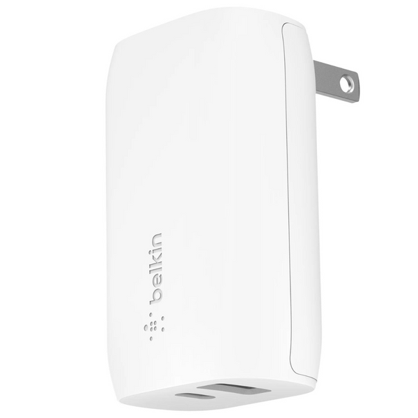 Belkin Boostcharge Dual USB A + USB C Wall Charger