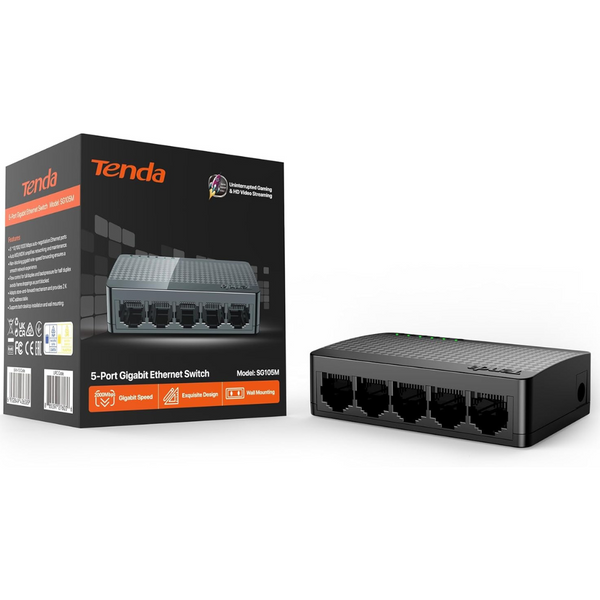 Tenda SG105 5 Port Gigabit Switch