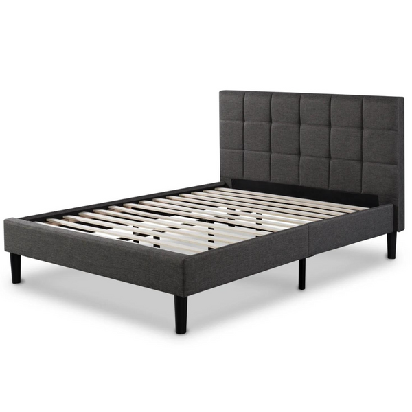 Zinus Lottie 43" Upholstered Platform Bed Frame (Queen)