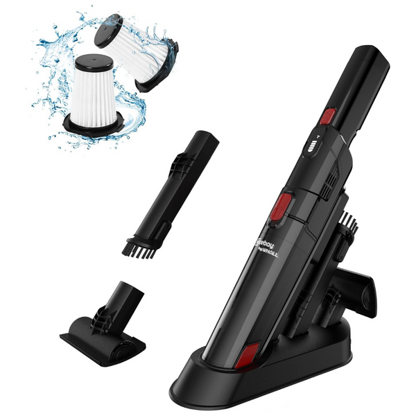 15KPA Powerful Suction HEPA Cordless Handheld Vacuum Cleaner