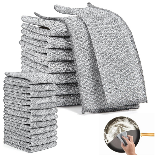 20-Piece Vtmcui Wire Dishcloths For Wet And Dry