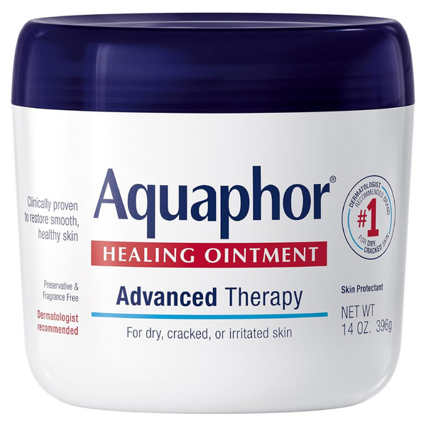 Aquaphor Advanced Therapy Skin Protectant Healing Ointment (14 Oz Tubs)