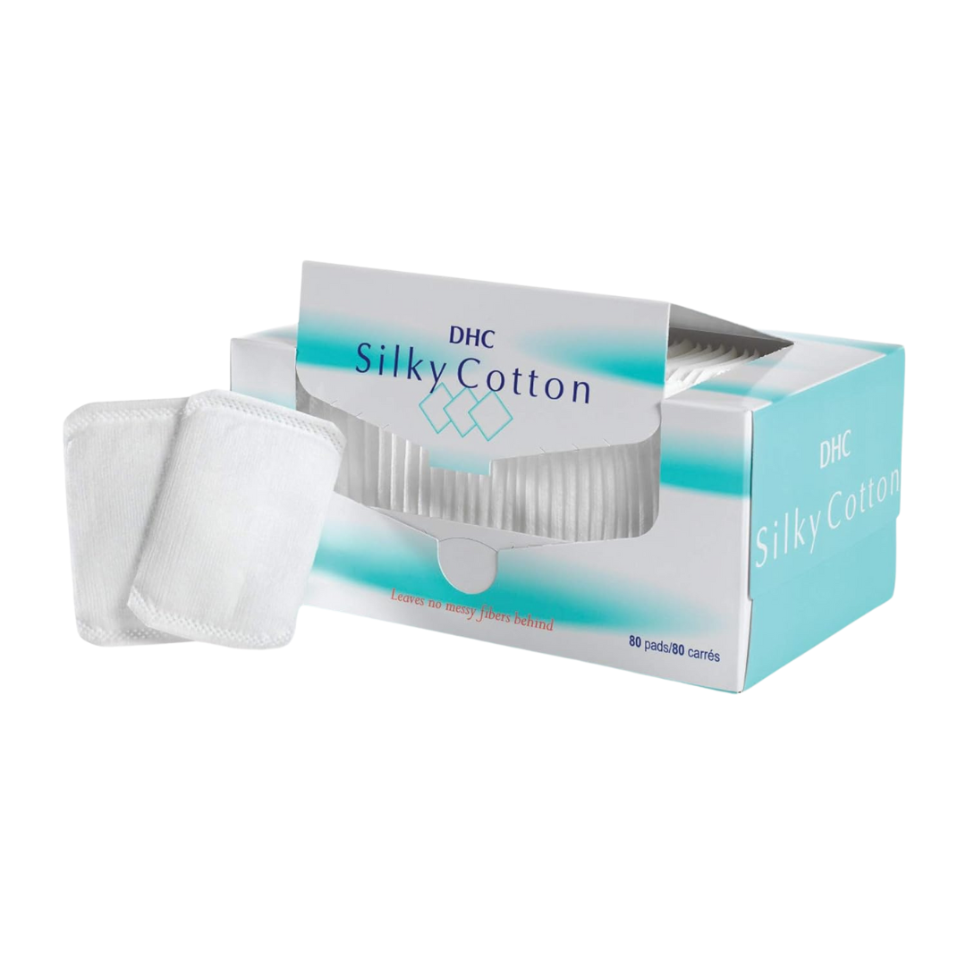 240-Count (3-Pk x 80-Ct) DHC Silky Cotton Clear Pads