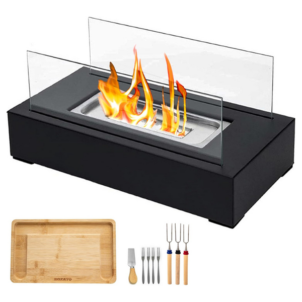 Tabletop Fire Pit With Smores Maker Kit