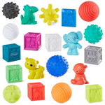 20-Piece Infantino Sensory Balls, Blocks & Buddies