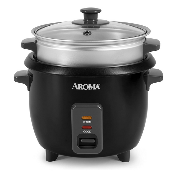 Aroma Housewares 3 Uncooked/6 Cups Cooked Rice Cooker