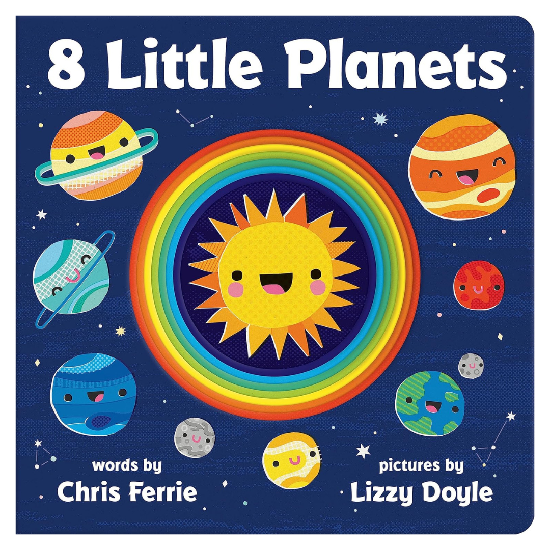 8 Little Planets: A Solar System Book For Kids With Unique Planet Cutouts