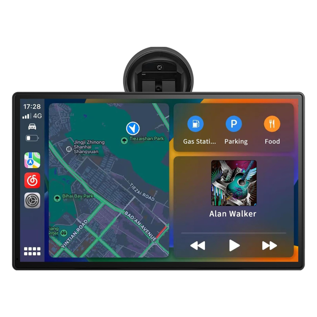 Byujq 9" Wireless CarPlay Screen