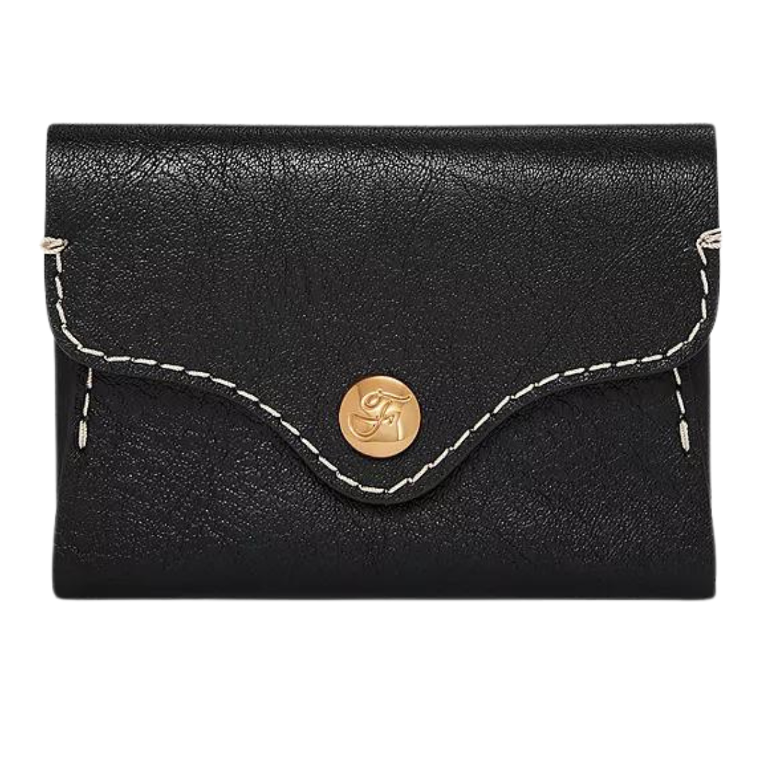 Fossil Women's Heritage Leather Card Case Wallet