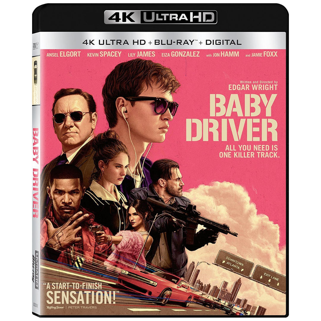 Baby Driver [4K Ultra HD + Blu-ray] [4K UHD] DVD