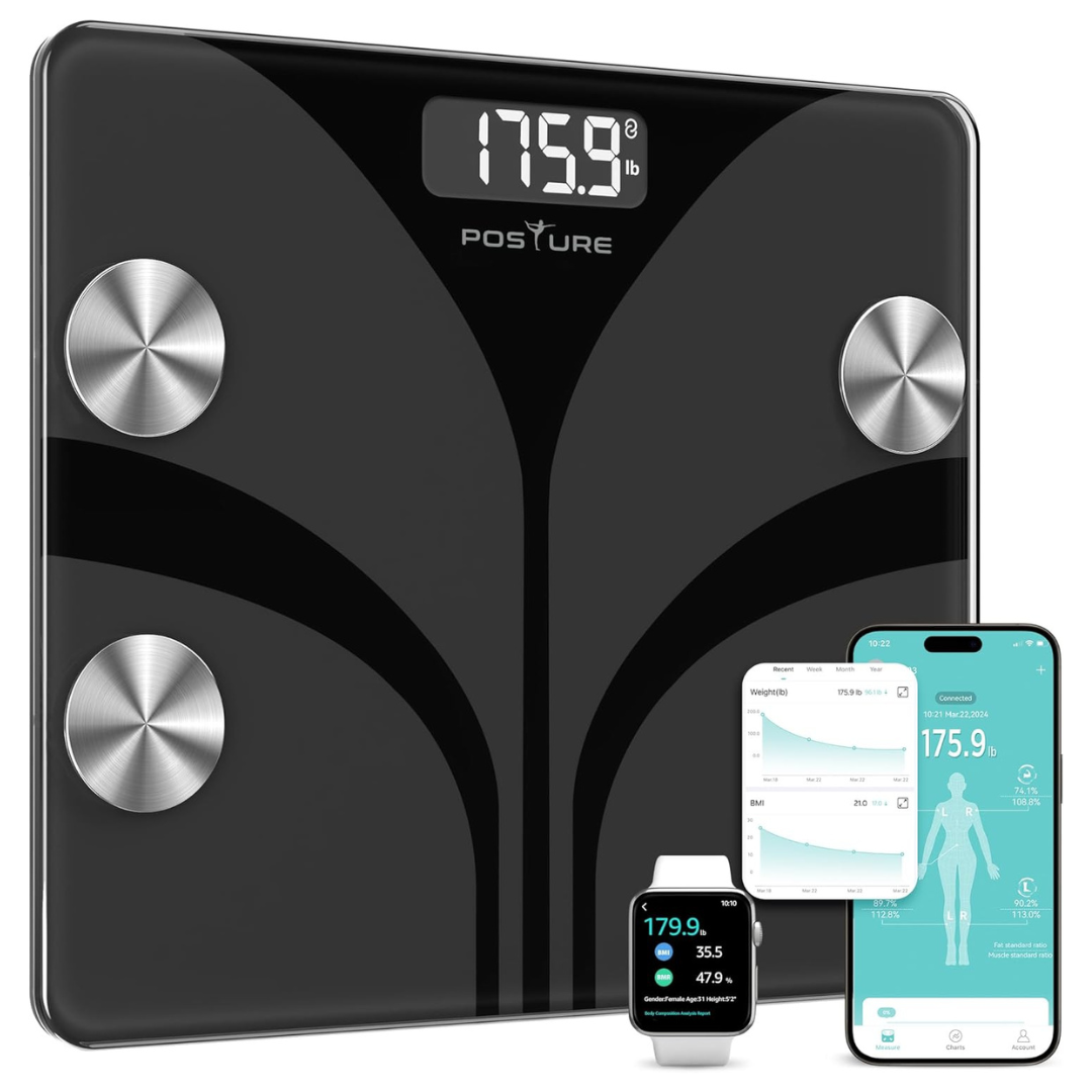 Beiugn Smart Wireless Digital Bathroom BMI Weight Scale