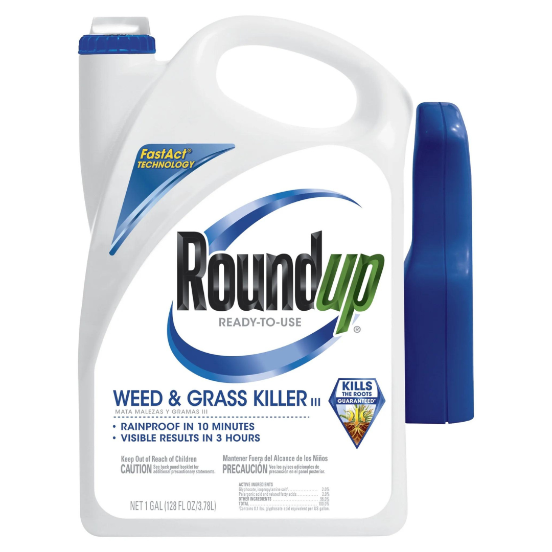 1-Gallon Roundup Ready-To-Use Weed & Grass Killer W/ Trigger Sprayer