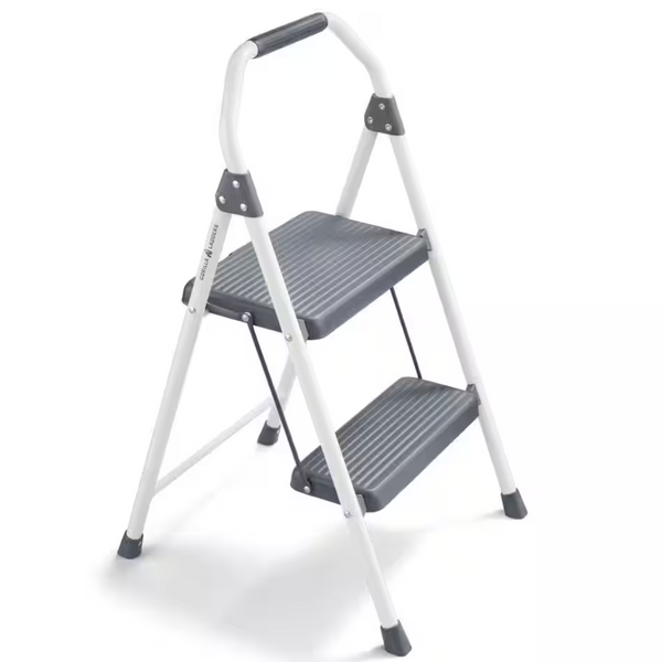 Gorilla Ladders 2-Step 225 lbs. Load Capacity Compact Steel Step Stool