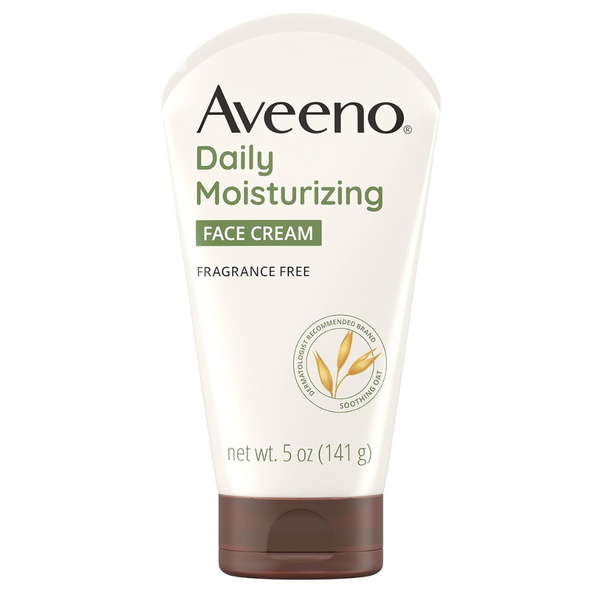 Aveeno Daily Moisturizing Face Cream With Prebiotic Oat For Sensitive Skin (5 FL OZ)