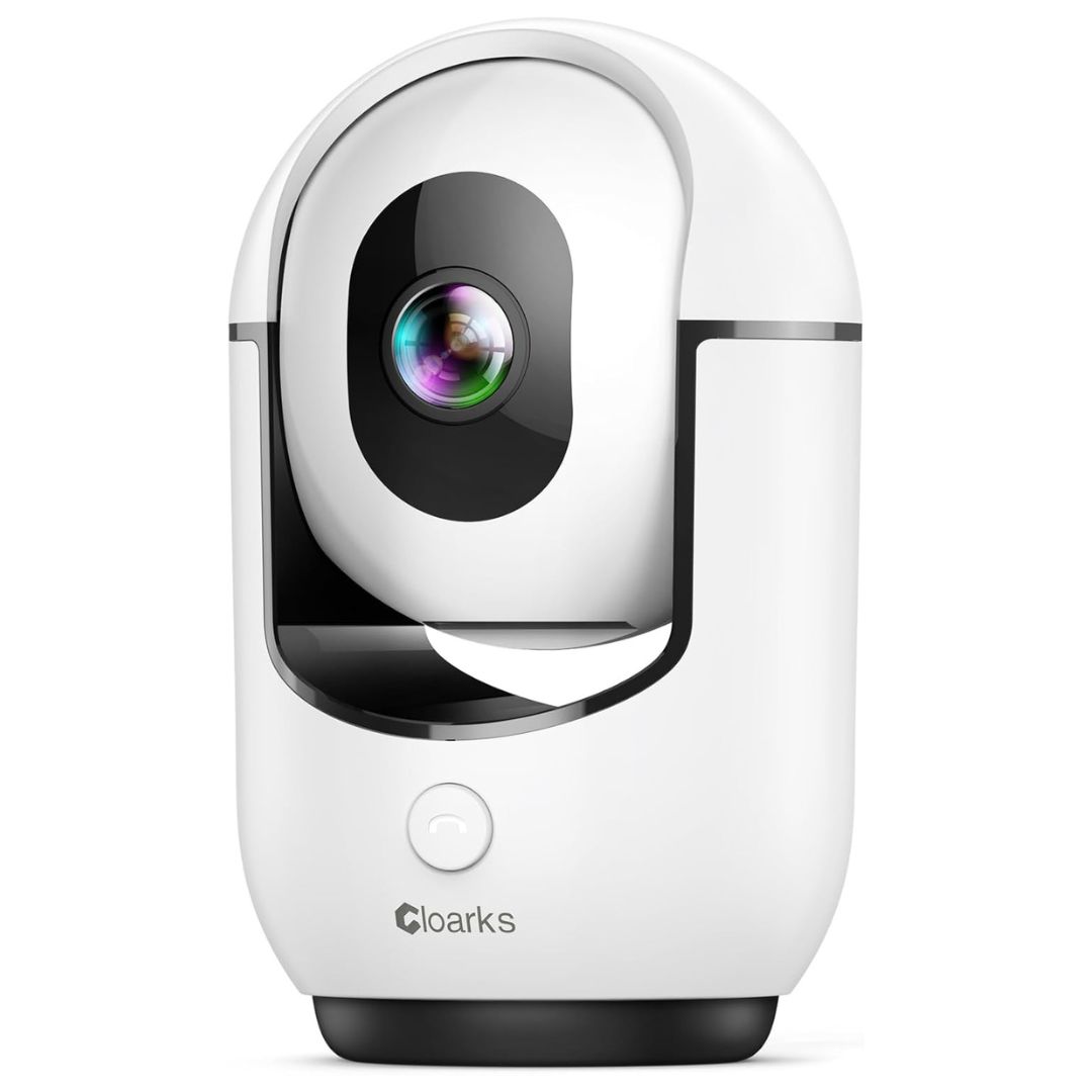 Cloarks 2K Pan/Tilt Security Camera With AI Motion Detection