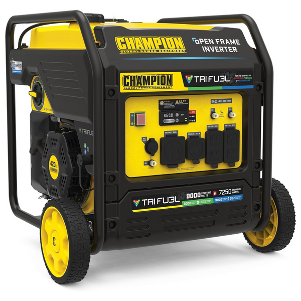 Champion Power Equipment 9000-Watt Electric Portable Open Frame Generator