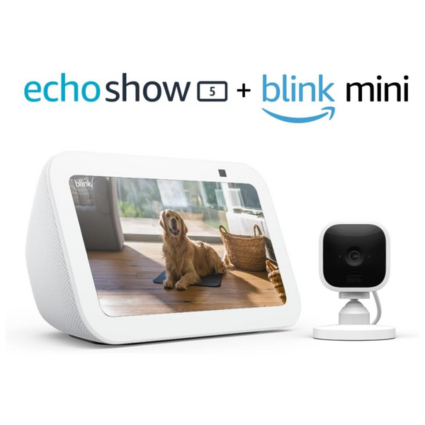 Echo Show 5 (3rd Gen) With Blink Mini (2 Colors)