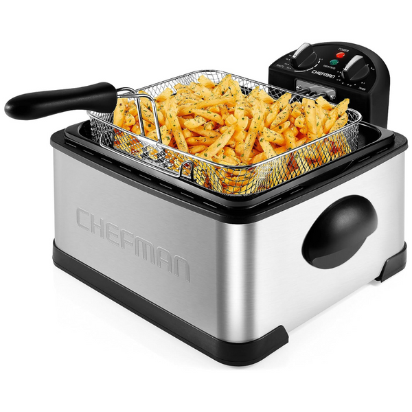 Chefman 4.5 Liter Deep Fryer With Basket Strainer