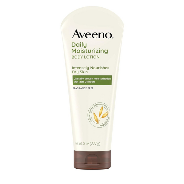 Aveeno Fragrance-Free Daily Moisturizing Body Lotion, 8 Fl Oz