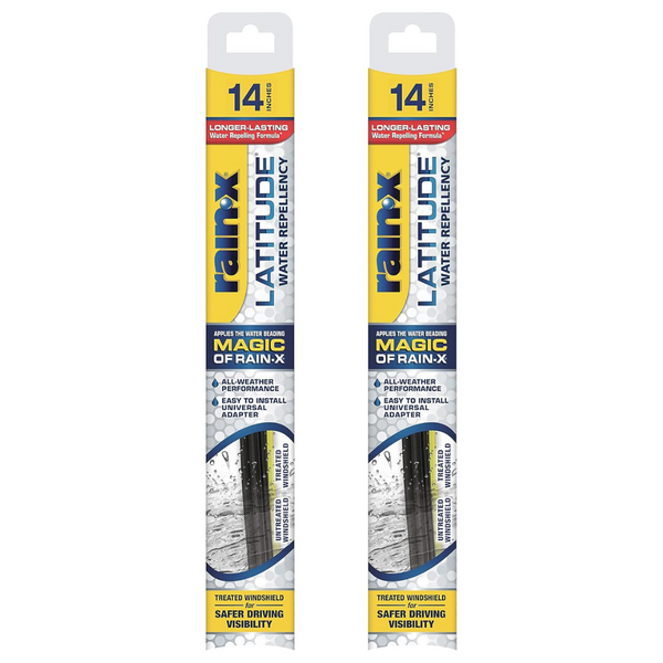 Rain-X 810202 Latitude 2-In-1 Water Repellent Wiper Blades