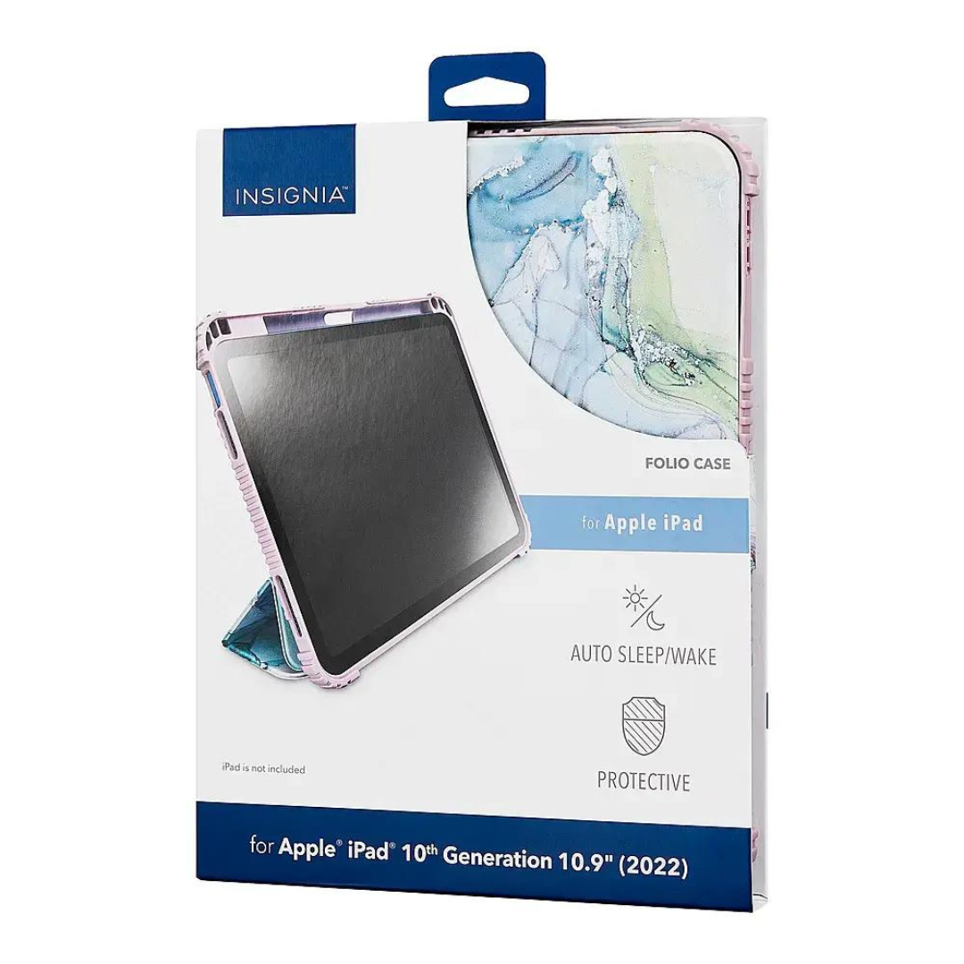 Insignia Folio Case For Apple iPad 10.9" (10th generation)