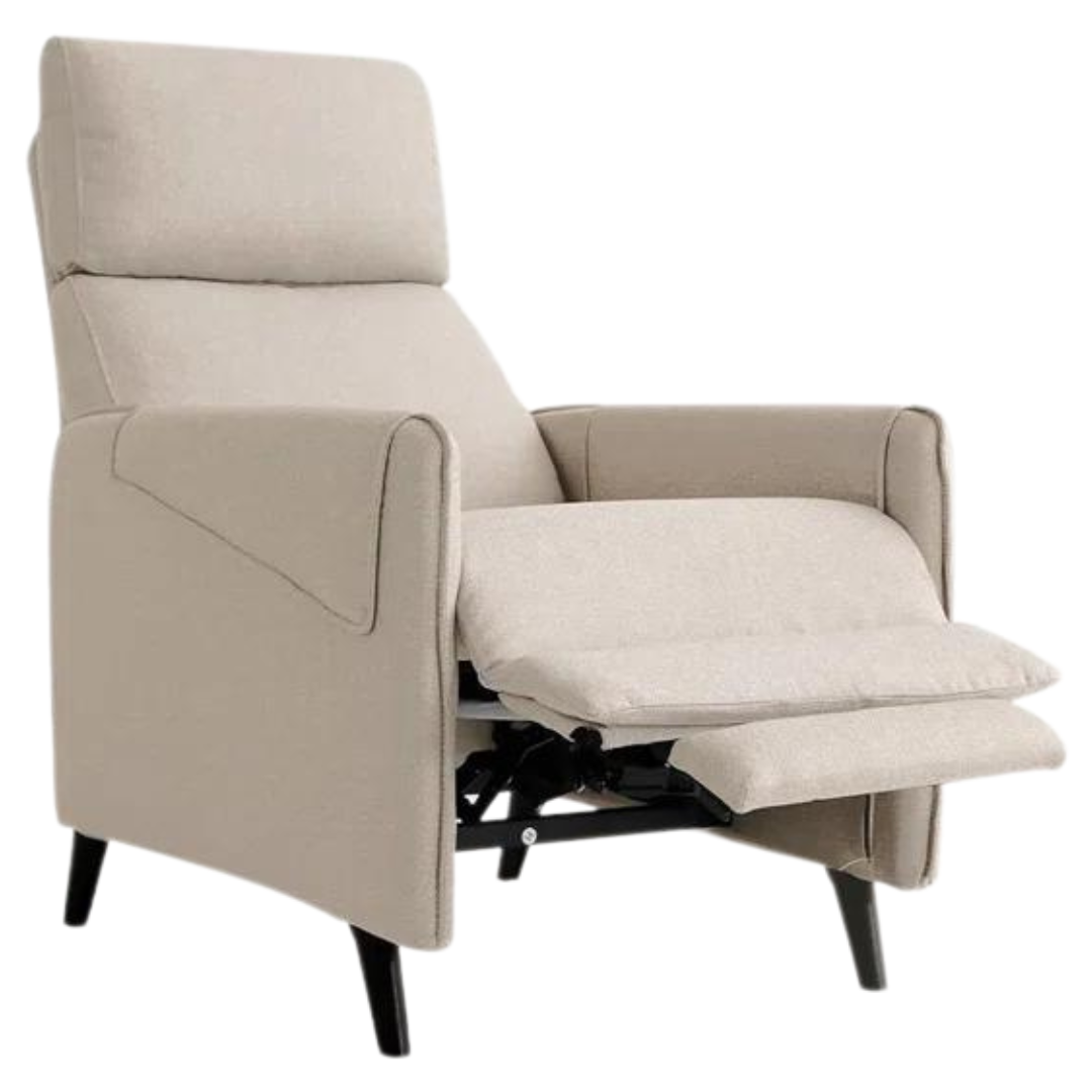 Ebern Designs Wingback Pushback Recliner Chair (2 Colors)