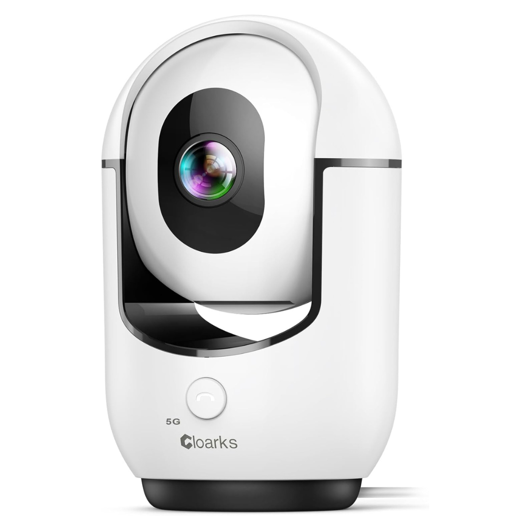 2K Indoor Security Camera with AI Motion Detection, 2-Way Audio