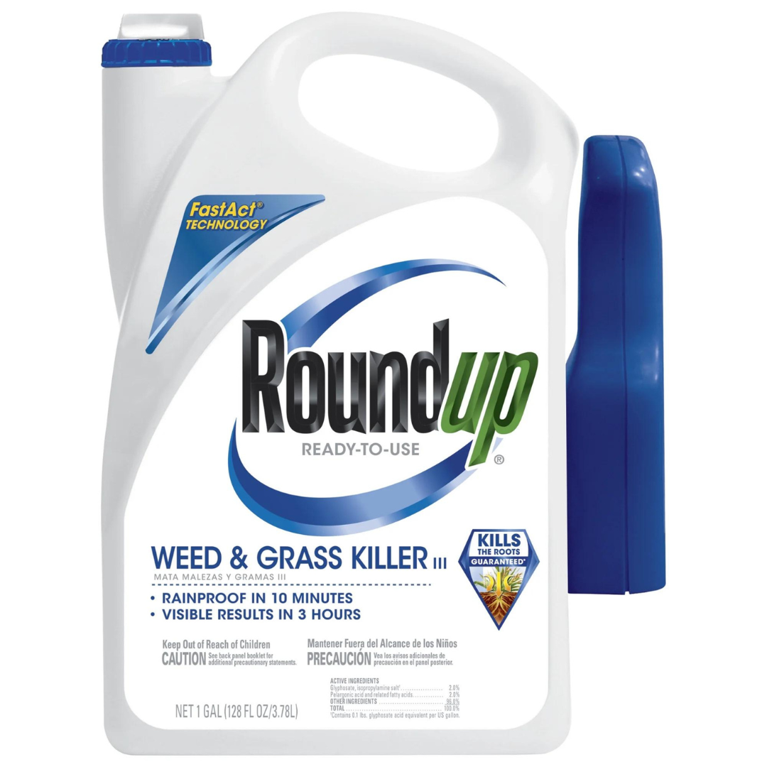 1-Gallon Roundup Ready-To-Use Weed & Grass Killer W/ Trigger Sprayer